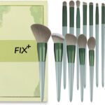 Myn Professional Makeup Brush Set – 13 Piece Makeup Brushes For Eyeshadow, Powder, Blush, Foundation Blending Brush Set With Portable Pouch(Pack Of 13)