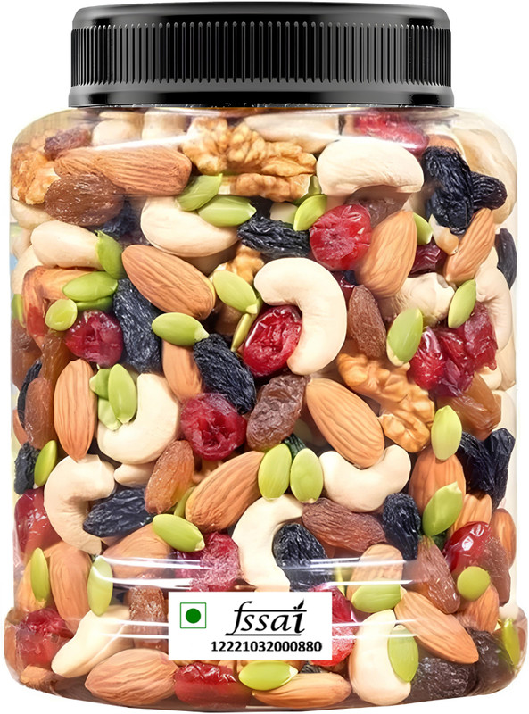 Nature Aahar Mix Dry Fruit | Panchmeva | Nutmix |Dryfruit Mix||Mixed Nuts||Mix Dryfruits Cashews, Almonds, Raisins, Dry Dates, Pistachios, Figs, Apricots, Assorted Fruits & Nuts(1 X 250 G)