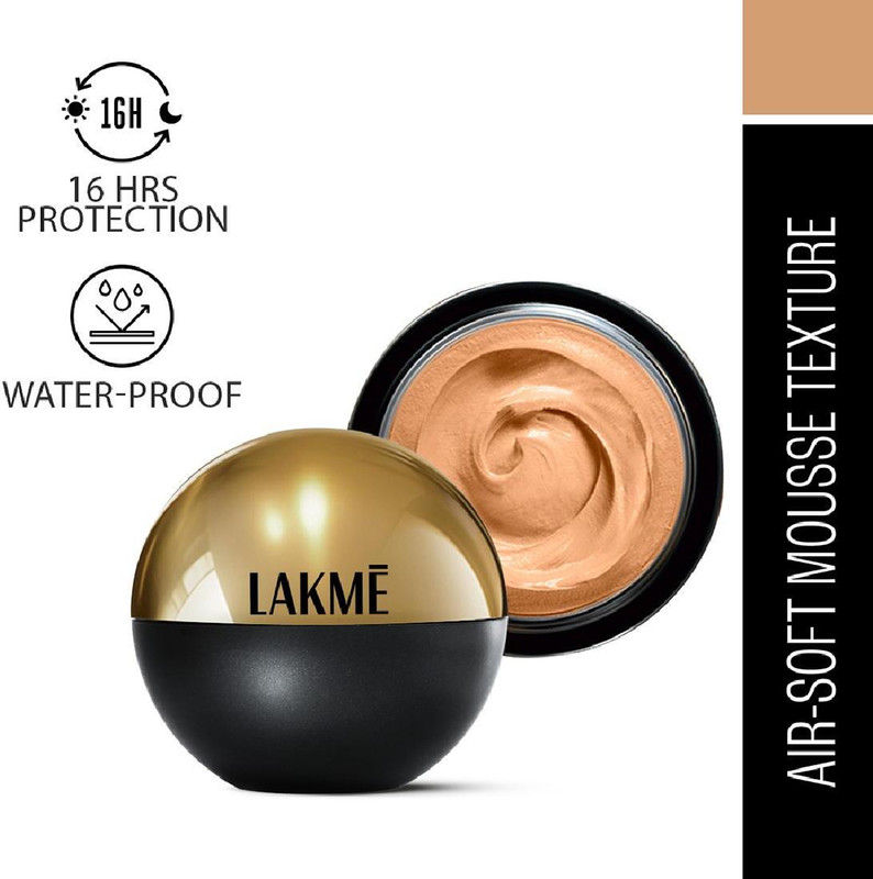 Lakmé Xtraordin-Airy Mattereal Mousse  Foundation(Beige Honey, 25 G)