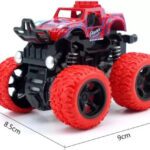 Gourpanda Monster Truck Cars, Push And Go Toy Trucks Friction Powered Cars(Multicolor)