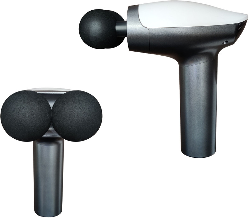 Arg Healthcare Bgt67 Massage Gun Powerful Vibration With 12 Massage Attachments For Full Body Massager(Black)