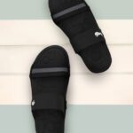 Rootbook Men Slides(Black , 7)