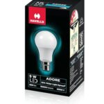 Havells 9W Led Bulb For Home & Office |B22 Led Bulb Base |Cool Day White Light (6500K) |4Kv Surge Protection |High Voltage Protection |Eco Friendly Energy Efficient | Pack Of 1