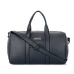 Lavie Sport Captain 32L Synthetic Leather Unisex Travel Duffle Bag (Navy)