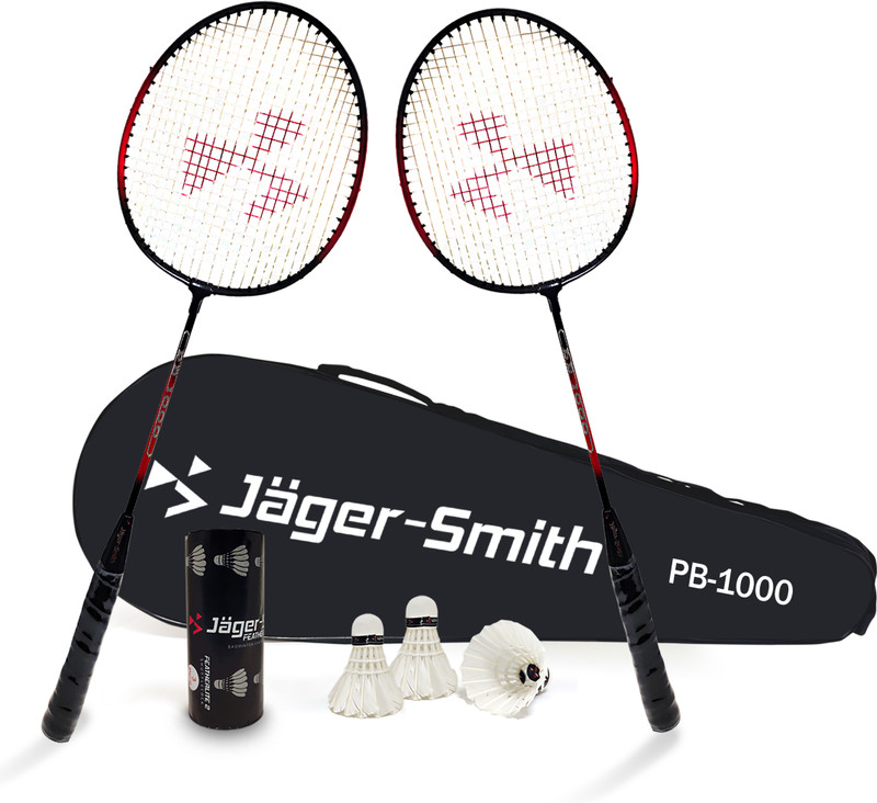 Jager-Smith Pb-1000 Combo & Featherlite 2 Shuttle Badminton Kit