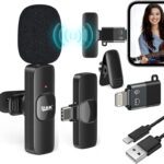 Mak Wireless Lapel For Youtube, Vlogging, Recording For Android/Iphone/Pc Microphone
