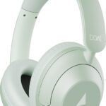 Boat Rockerz 650 Pro(2025 Launch), Touch/Swipe Controls, Dolby Audio, 80 Hrs Battery Bluetooth(Sage Green, On The Ear)