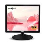 Frontech 17 Inch Hd Led Monitor | Refresh Rate 60 Hz,1028 X 1024 Pixels | Wall Mountable Slim & Stylish Design With 16.7M Colors| Hdmi & Vga Ports, Built-In Power Supply (Mon-0065,Black)