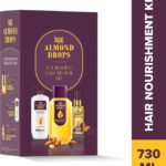 Bajaj Hair Nourishment Kit Almond Oil 350 Ad Shampoo 340 Ad Serum 50(3 Items In The Set)
