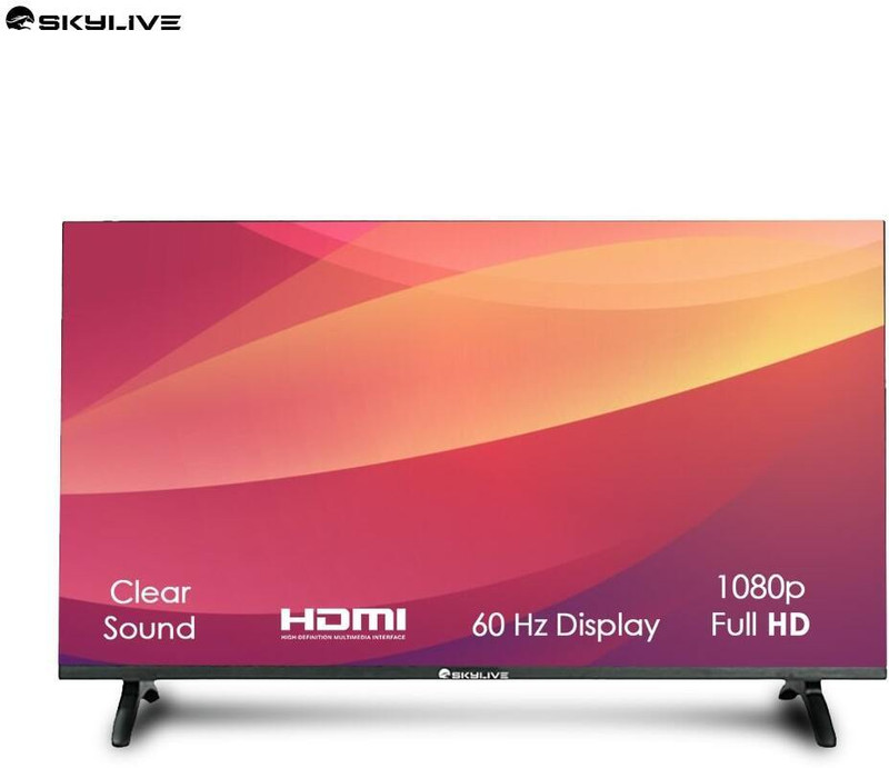 Skylive 101.6 Cm (40 Inch) Full Hd Led Smart Android Based Tv With Skylive 101.6 Cm (40 Inches) Bezel-Less Full Hd Smart Android Led Tv (Sl40Prov) With Voice Command Remote Sl5000 (2024 Model)(Sl40Prov)