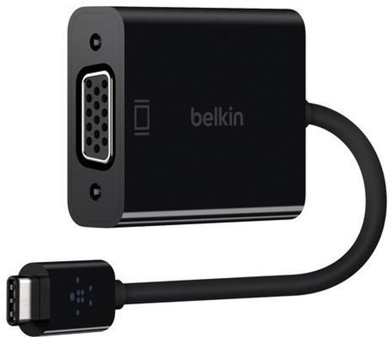 Belkin Belkin Usb-C To Vga Adapter Usb Adapter(Black)