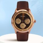 Titan Nq90125Wl01 Light Leathers Iii Analog Watch  – For Men