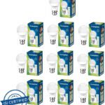 Crompton 9 W Basic Standard B22 Led Bulb(White, Pack Of 10)
