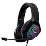 Claw Gh28 Wired Rgb Gaming Headset With 40Mm Drivers, Noise-Isolating Mic, 3.5Mm Jack, 2M Braided Cable | For Pc, Ps4, Ps5, Xbox, Laptops & Mobile Devices