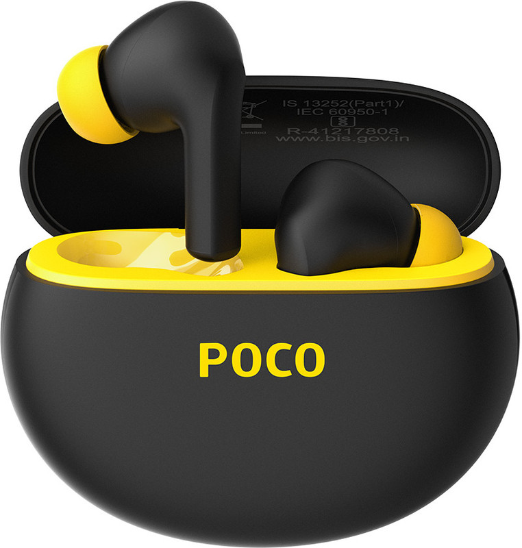 Poco Pods With 30 Hour Playback, 12Mm Drivers, 60Ms Latency, Fast Charging & Enc Bluetooth Gaming(Midnight Groove, True Wireless)