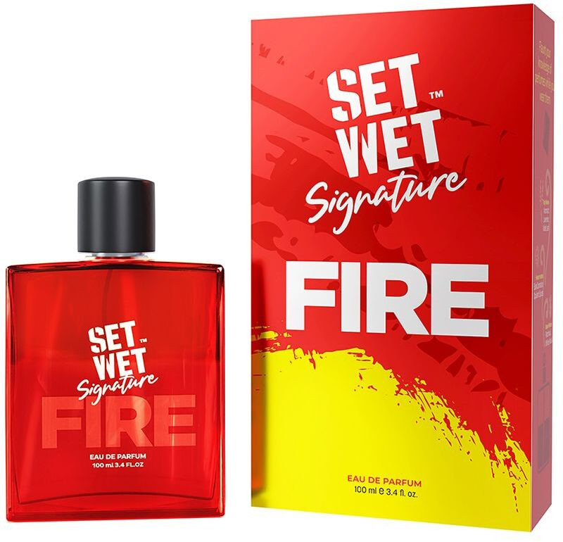 Set Wet Signature Eau De Parfum Fire 100 Ml Eau De Parfum  –  100 Ml(For Men)