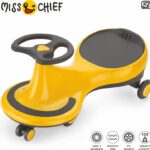 Miss & Chief Cruiser Assembled Swing Car For Kids (2-5 Years) Rideons & Wagons Non Battery Operated Ride On(Yellow)