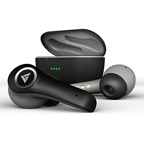 Goboult X50 True Wireless In Ear Earbuds With 40H Playtime, Quad Mic Enc, 45Ms Xtreme Low Latency, Made In India, Type-C Fast Charging, 3 Equalizer Modes (Rock, Boomx, Hi-Fi), Bt 5.1 (Black)