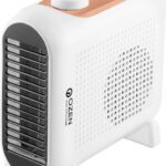 Ozen Portable Room Convector Heater 2000-Watt With Adjustable Thermostat For Small To Medium Room | Noiseless & Energy Efficient | Long Lasting Micro Element | 1 Year Warranty | (Oz-H106) White Color Fan Room Heater