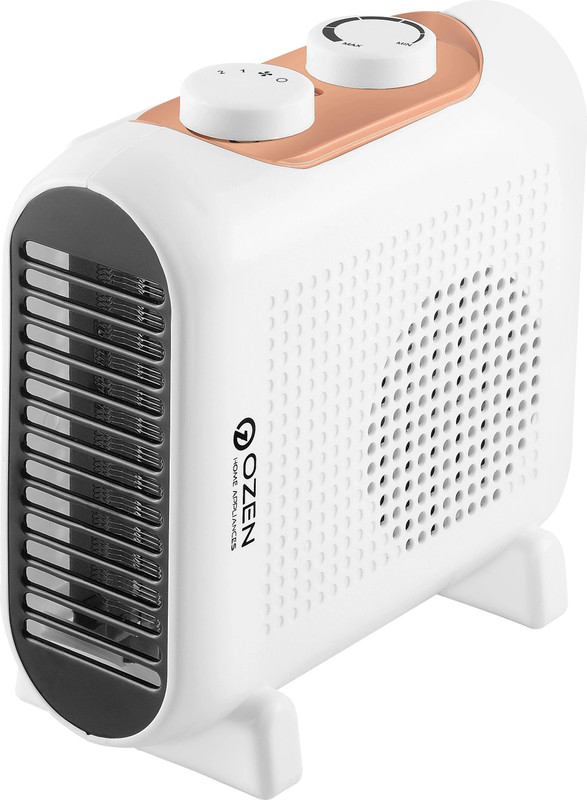 Ozen Portable Room Convector Heater 2000-Watt With Adjustable Thermostat For Small To Medium Room | Noiseless & Energy Efficient | Long Lasting Micro Element | 1 Year Warranty | (Oz-H106) White Color Fan Room Heater