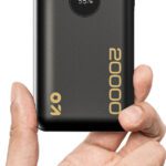 Goboult 20000 Mah 22.5 W Power Bank(Pure Black, Lithium Polymer, Fast Charging For Earbuds, Mobile, Smartwatch, Speaker, Tablet, Trimmer)
