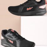 Campus Magnite Running Shoes For Men(Black , 7)