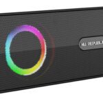 Nu Republic Partybox 165 With 10 Hrs Playtime, Dual 52Mm Dynamic Driver, Multi Rgb Led Light 16 W Bluetooth Speaker(Black, 2.0 Channel)