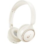 Soundcore By Anker H30I Wireless On-Ear Headphones, Foldable Design, Pure Bass, 70H Playtime, Bluetooth 5.3, Lightweight And Comfortable, App Connectivity, Multipoint Connection (White)