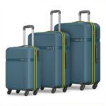 Safari Magnum Fury Set Of 3 (Small 55Cm | Medium 65Cm | Large 75Cm) 4W Cabin & Check-In Set 4 Wheels – 30 Inches