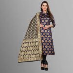 Anand Jacquard Self Design Salwar Suit Material