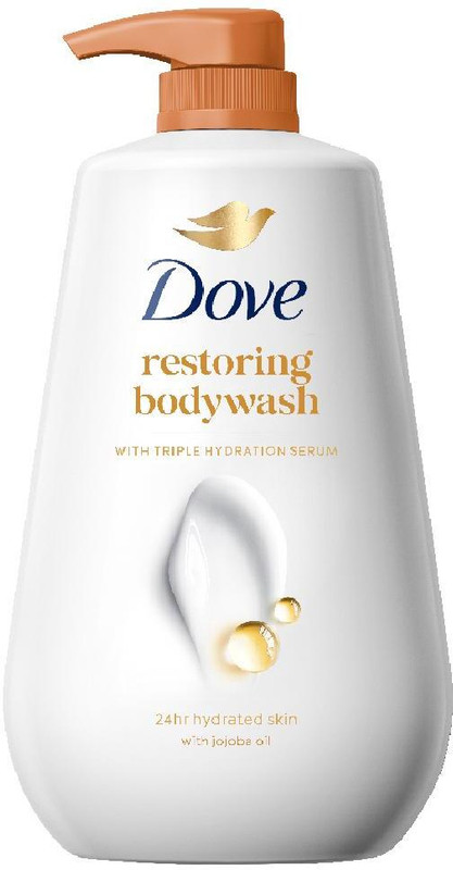 Dove Dryness Care Bodywash With Triple Hydration Serum(800 Ml)