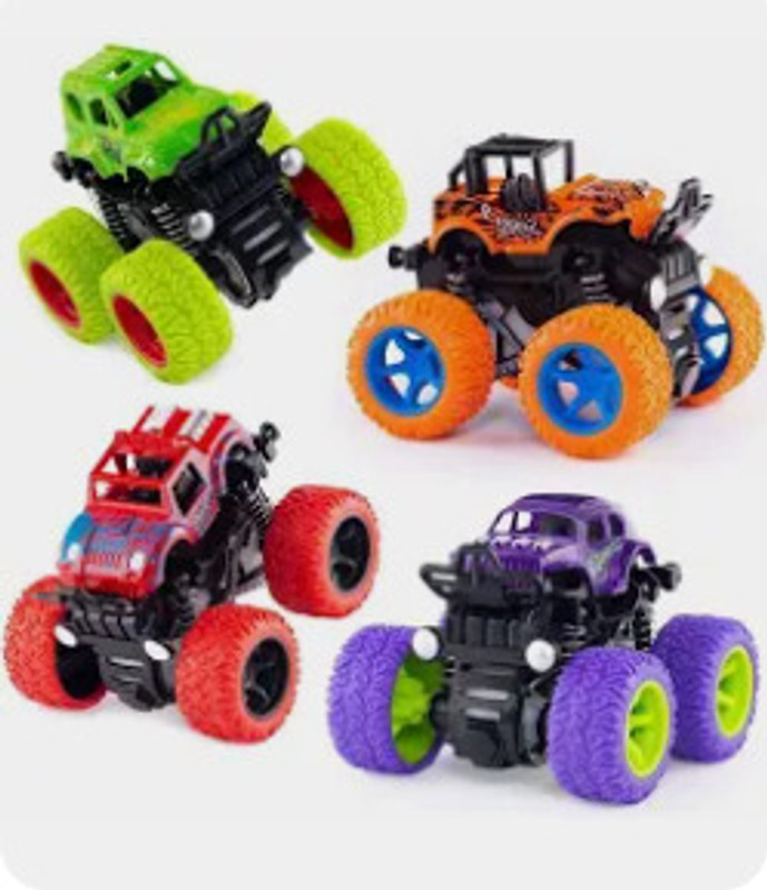 Forbuz Monster Truck Toy For Kids, Amazing Toys, 360 Degree Stunt Truck(Multycolor)