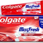 Colgate Maxfresh Toothpaste, Red Gel Paste With Menthol – Spicy Fresh (Combo Pack) Toothpaste(600 G)