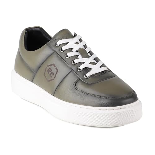 Redchief|Olive|Low Ankle|Casual Shoes For Men|Genuine Leather