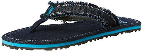 Puma Mens Roger Dp Black-Cyanblue Slipper – 7 Uk (18884702)