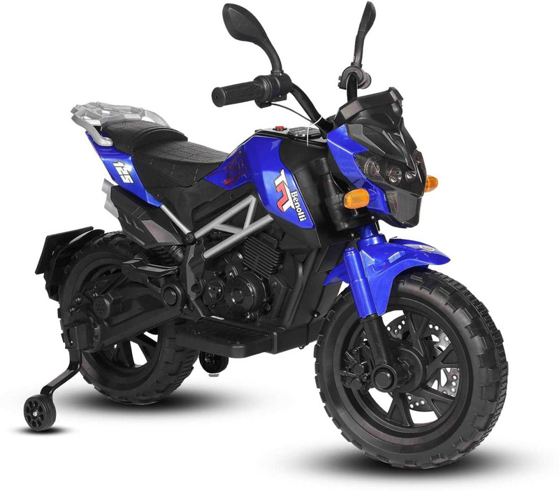 Miss & Chief By Flipkart 6V Electric Bike Rideons & Wagons Battery Operated Ride On(Blue)