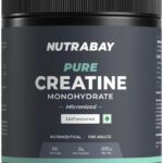 Nutrabay Pure Micronised Creatine Monohydrate Creatine(200 G, Unflavoured)