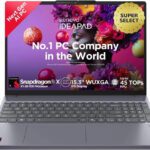 Lenovo Ideapad Slim 3 Next Gen Ai Pc Wuxga Ips Copilot + Pc Qualcomm Snapdragon X – (16 Gb/512 Gb Ssd/Windows 11 Home) 15Q8X10 Thin And Light Laptop(15.3 Inch, Luna Grey, 1.55 Kg, With Ms Office)