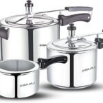 Bajaj 2 L, 3 L, 5 L Inner Lid Pressure Cooker(Aluminium)