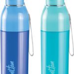 Milton 520 Ml Steel Bottle(Pack Of 2, Blue)