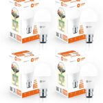 Orient Electric 12 W Basic Round B22 Led Bulb(White, Pack Of 4)
