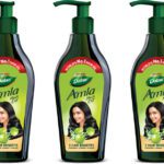 Dabur Amla For Long, Healthy And Strong Hair, 550 Ml-(Pack Of 3) Hair Oil(1650 Ml)