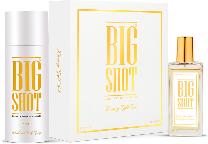 Oscar Luxury Bigshot Deo & Perfume Gift Set (Privee)|Skin Friendly (Pack Of 2) Eau De Parfum  –  200 Ml(For Men & Women)