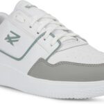 Liberty Leap7X Snookis-2E Casual Shoes With Pvc Upper | Eva Sole Comfortable Lacing Sneakers For Men(White , 7)