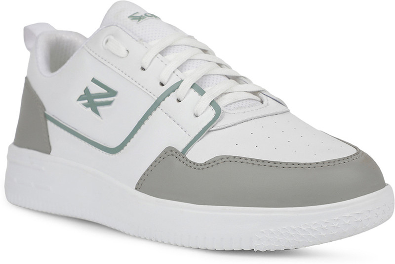 Liberty Leap7X Snookis-2E Casual Shoes With Pvc Upper | Eva Sole Comfortable Lacing Sneakers For Men(White , 7)