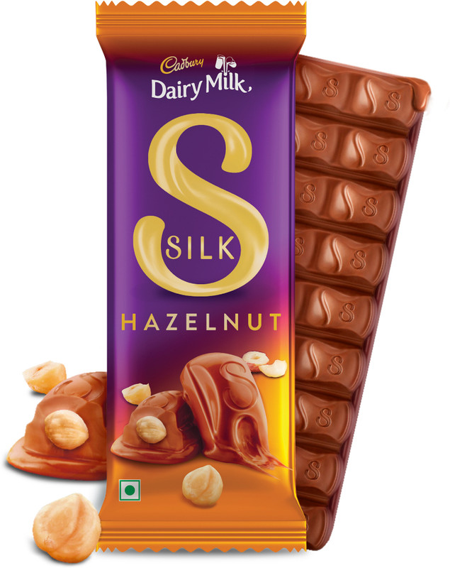 Cadbury Dairy Milk Silk Hazelnut Chocolate Bars(134 G)