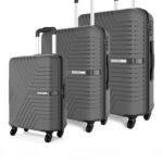 Safari Magnum Zeno 3 (Small 55Cm | Medium 65Cm | Large 75Cm) Cabin & Check-In Set 4 Wheels – 30 Inches