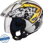 Studds Marshall D2 Motorbike Helmet(White)