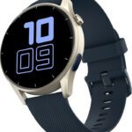 Noise Crew 1.38 Round Display With Bluetooth Calling, Metallic Finish, Ip68 Rating Smartwatch(Midnight Blue Strap, Regular)