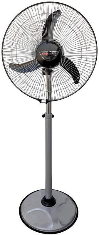 Digismart Bullet Mark 1 With 1 Year Warranty Energy Saving 400 Mm Pedestal Fan(Grey | Pack Of 1)